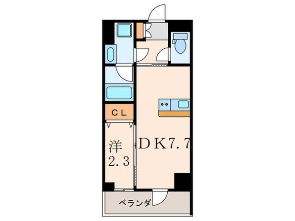 レジディア都立大の物件間取画像